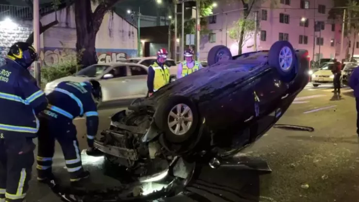VIDEO: Así conductor ebrio desató persecución; atropelló a peatones en calles de CDMX