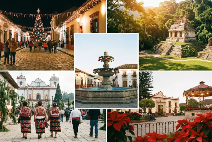 Lugares Chiapas Navidad