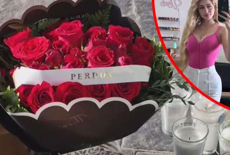 ¿Quién envió ramo de flores en estética de Valeria Márquez? (VIDEO)