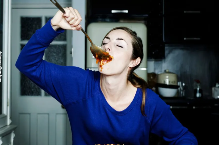 Gasta mucho en comida.