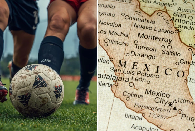 La ciudad de México donde los hombres son buenos en el futbol
