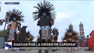 Danzan a la Virgen de Zapopan