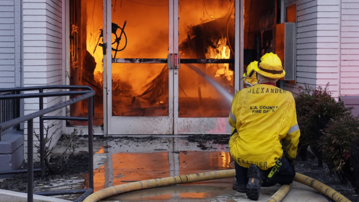 Incendio Los Ángeles