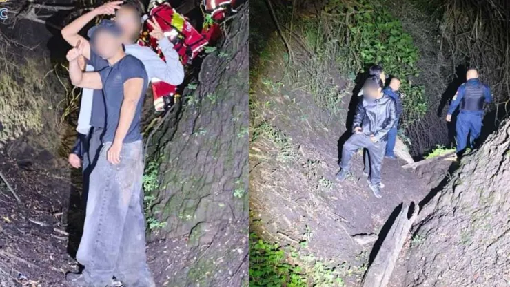 Rescatan a 9 jóvenes extraviados en la Tercera Sección del Bosque de Chapultepec