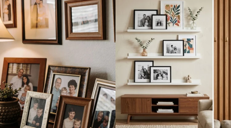 3 alternativas para reemplazar los portarretratos tradicionales y hacer que las paredes del pasillo parezcan más limpias