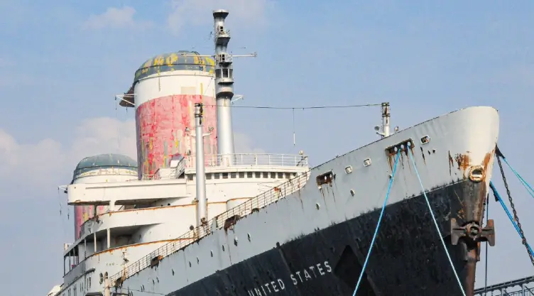 el icónico barco llamado SS United States