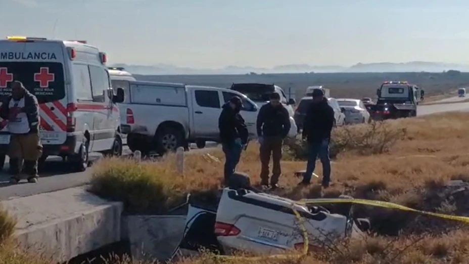 Dos fallecidos en accidente