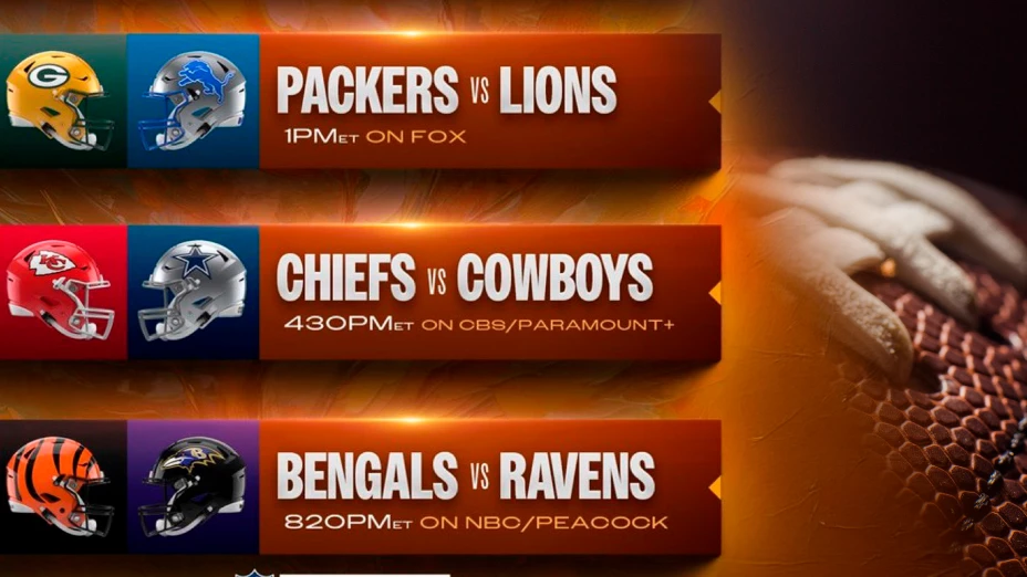 Dónde ver la NFL en Thanksgiving 2025: partidos, canales y horario en México