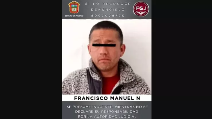 Cae feminicida que mató a golpes a niña de tres años en Edomex