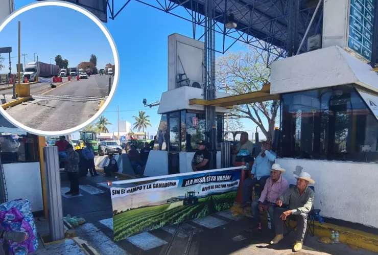 Productores siguen en caseta de Costa Rica