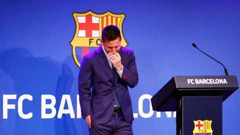 Lionel Messi de Barcelona a París