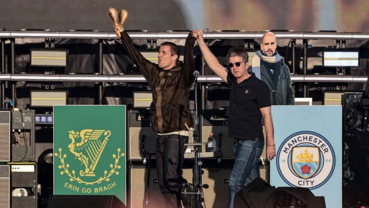 Oasis concierto Pep Guardiola