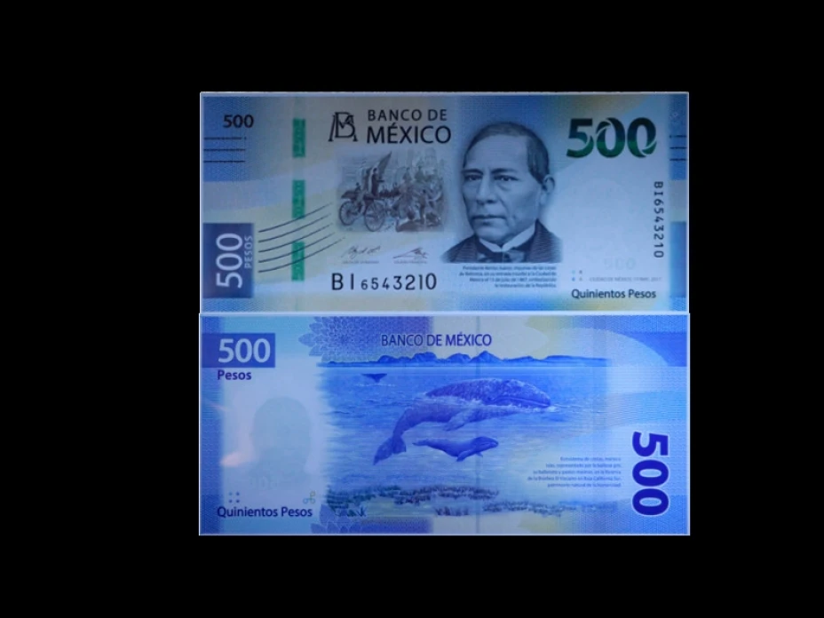 Nuevo Billete de 500 pesos.
