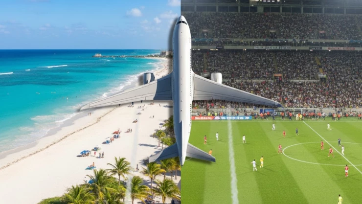 ¿Quieres ir al Mundial 2026? Cancún es el ÚNICO aeropuerto con conectividad directa diaria a las ciudades sedes de la Copa del Mundo