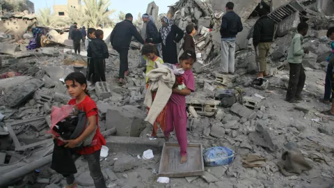 guerra-israel-hamás-residentes-gaza-escasez-alimentos-combustible-medicinas-suministros-medicos