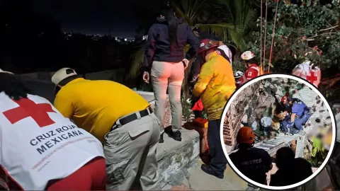 Ciclista sufre accidente en Cerro de la Vigía en Mazatlán