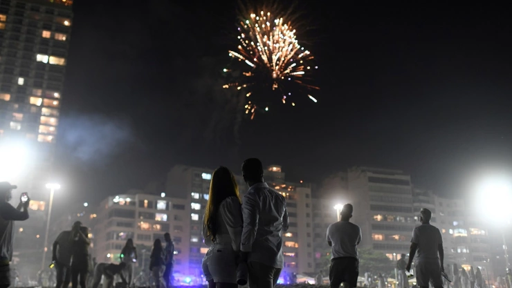 Río de Janerio Brasil Año Nuevo Omicron