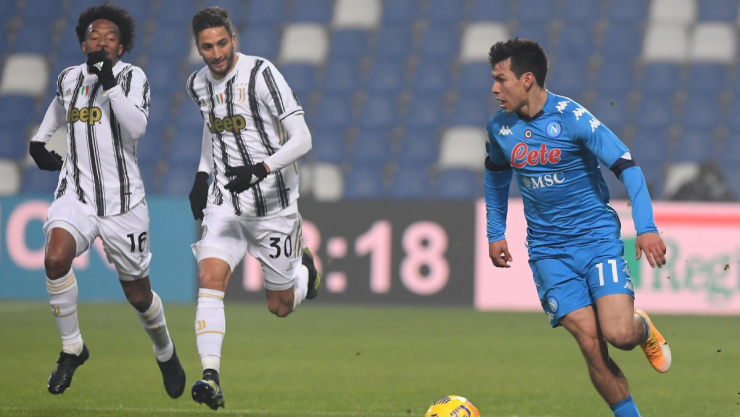 Chucky Lozano ante Juventus