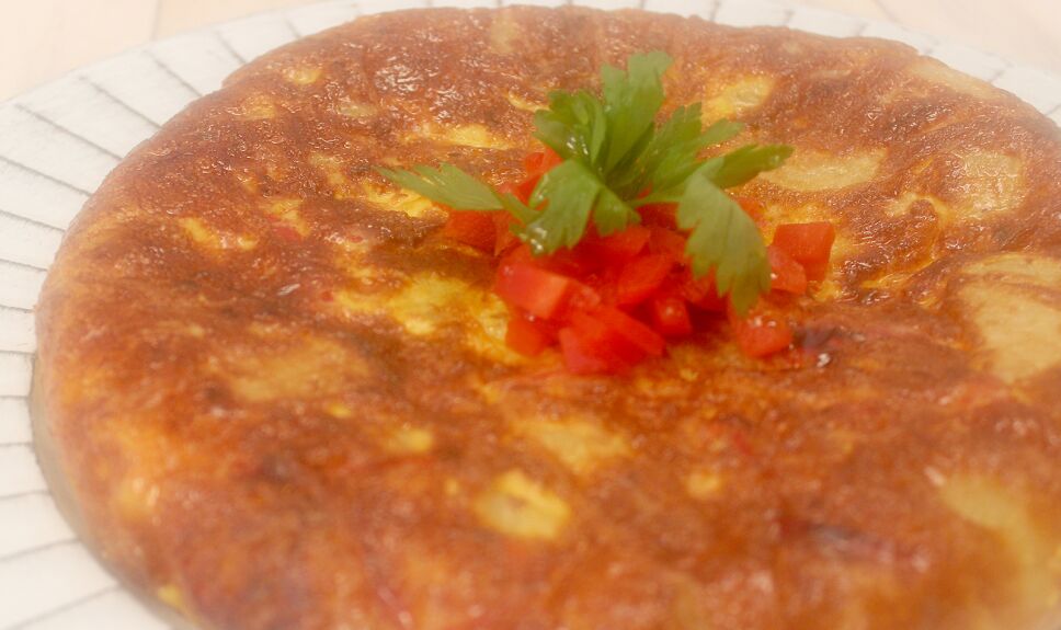 tortilla española, que hay de comer