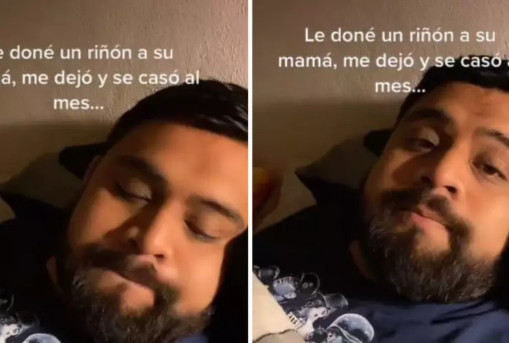 hombre le dona un riñón a su suegra con enfermedad renal, novia lo corta y se casa al mes con otro hombre.jpg
