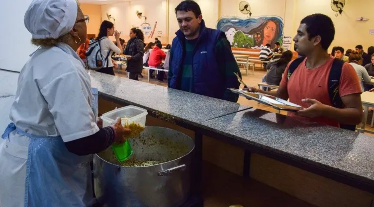 Comedor comunitario de la UNAM.