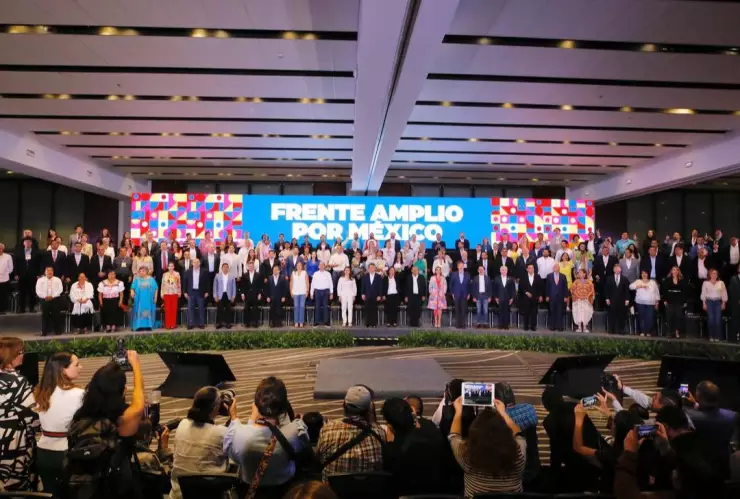 Frente Amplio por México darán a conocer vencedores