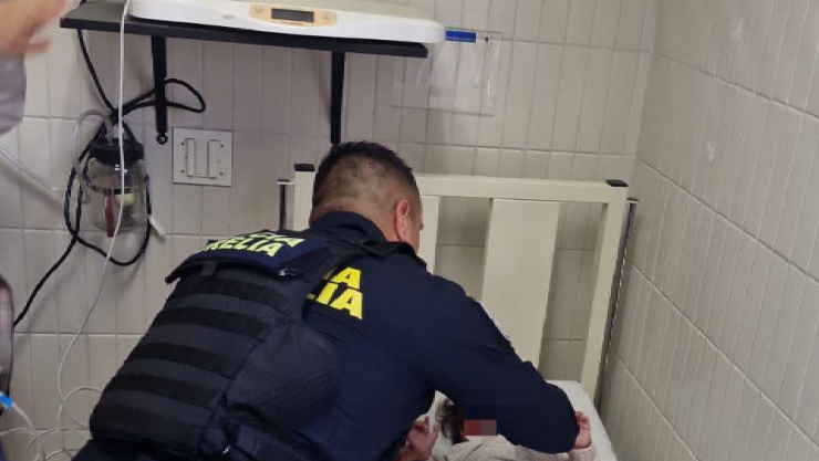 Policía Morelia rescata a niña hoy