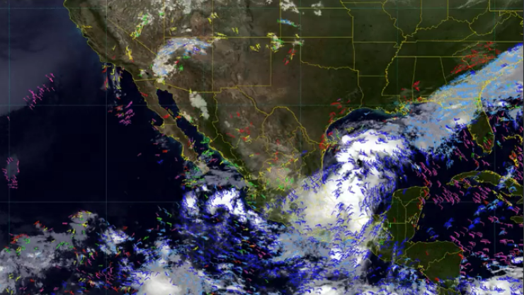 Potencial ciclón tropical Seis México