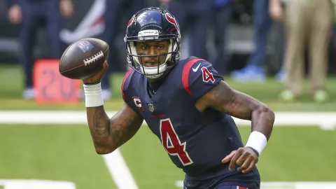 Deshaun Watson, quarterback de los Texanos de Houston