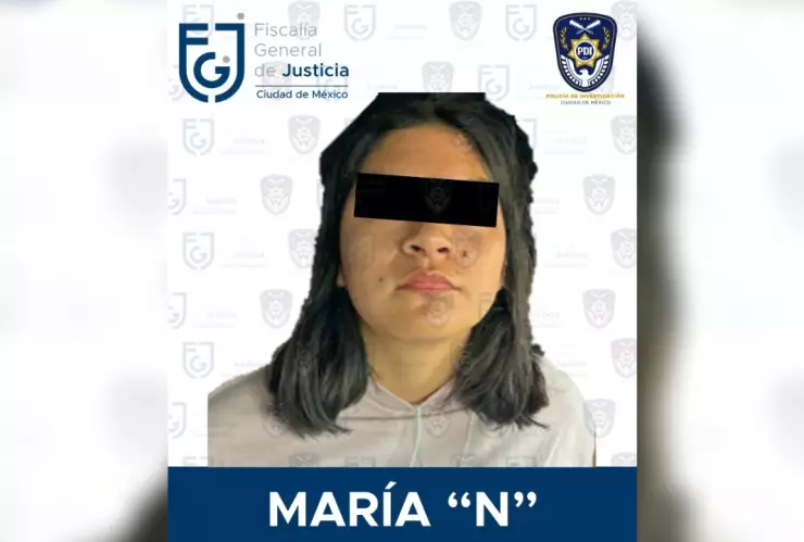 Una mujer fue detenida en Iztapalapa acusada de extorsionar a exprofesor.