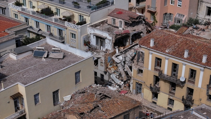 Una fuerte explosión fue registrada en la zona turística de Acrópolis, Grecia.