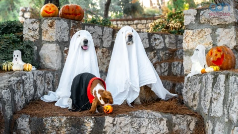 Halloween de Perritos