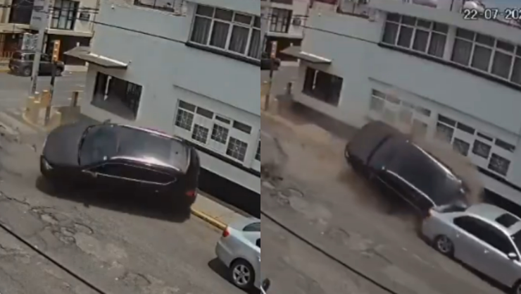 Video choque en Toluca