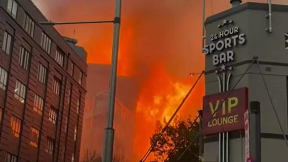 Incendio edificio Australia