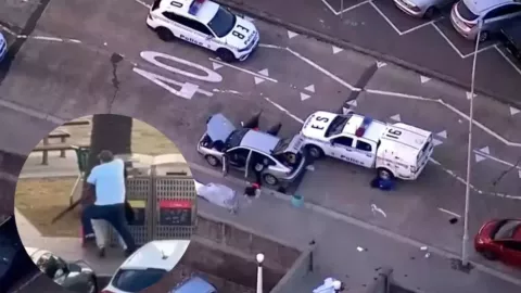 VIDEO: Captan resistencia en el tiroteo en Bondi Beach en Australia; hombre se negó a esconder
