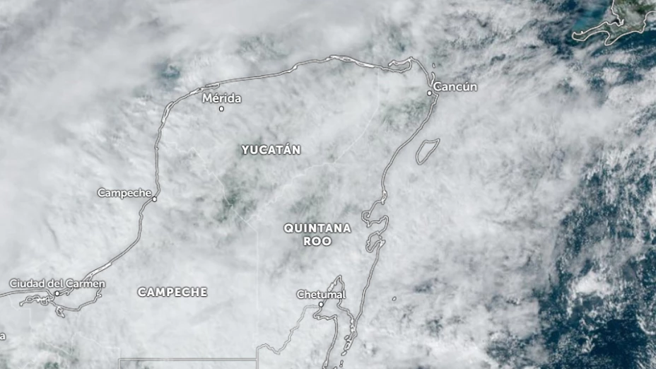 El pronóstico del clima en Cancún señala que se esperan intervalos de chubascos