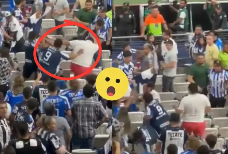 PELEA EN EL MONTERREY