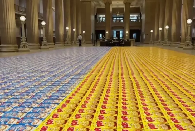 Récord mundial en favor de las víctimas de la guerra en Ucrania.