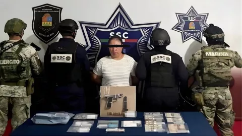 Caen “La Pastrana” y su esposo tras operativo en Cancún