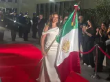 Alessandra Rojo de la Vega en Cuauhtémoc 15 septiembre.