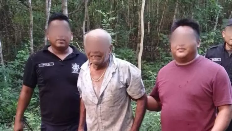 Localizan a abuelito perdido en el monte de Peto; así fue el rescate