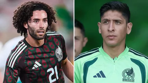 César Huerta y Edson Álvarez