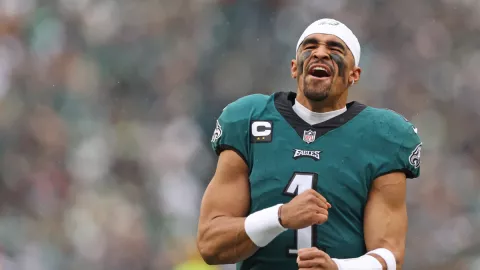 Jalen Hurts, quarterback de Philadelphia Eagles