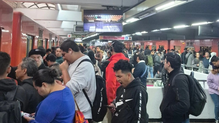Estación del Metro CDMX hoy.