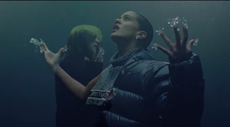 Dueto entre Rosalía y Billie Eilish, “Lo vas a olvidar”