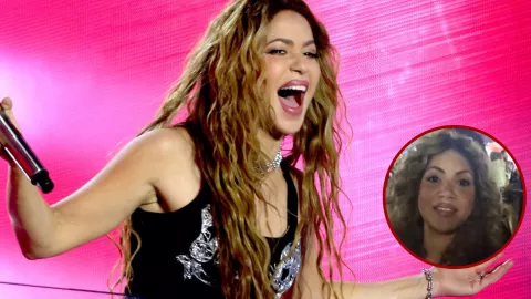 La doble de Shakira se hizo presente en el primer concierto de la Barranquillera en CDMX.jpg