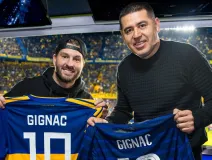 Gignac es recibido como héroe en Argentina