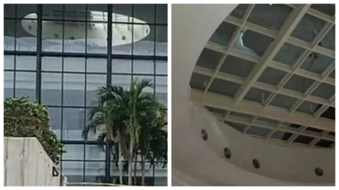 Trágico accidente en Tampico, Tamaulipas: Muere trabajador tras caer de un tragaluz en centro comercial