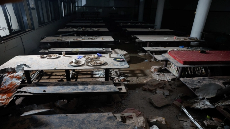 FOTOS_ Así es la escuela en la que se estrelló el avión de Air India