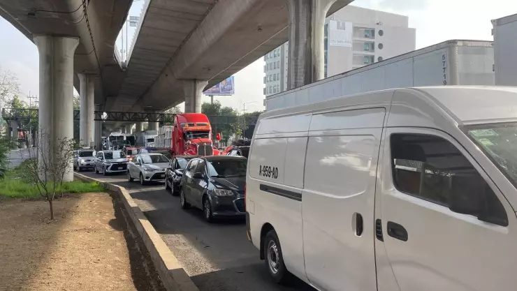 Bloqueo en la autopista México - Cuernavaca hoy 15 de septiembre de 2023